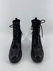 Aldo Black Chunky Heel Boosts