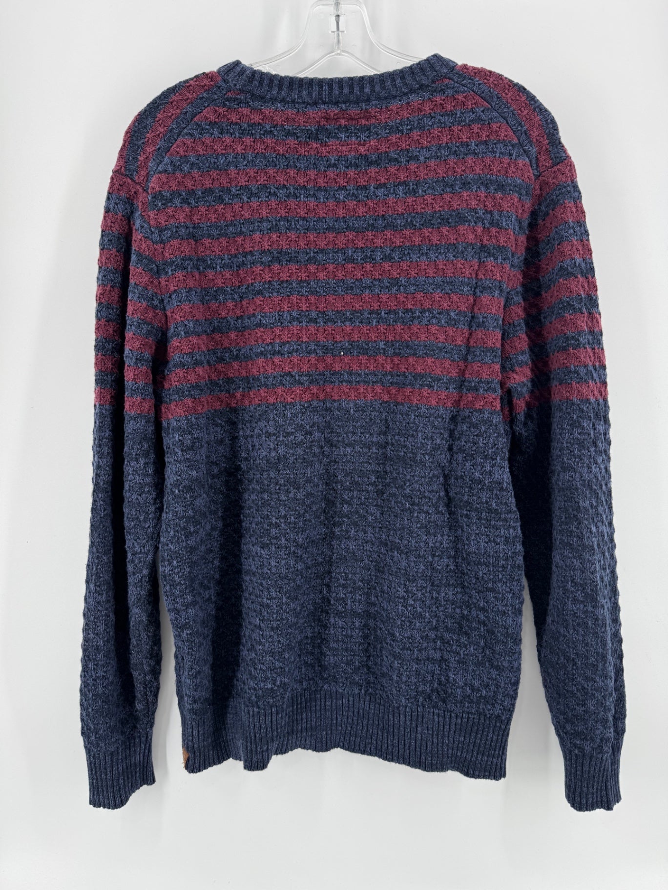 The Normal Brand Navy/Maroon Sweater