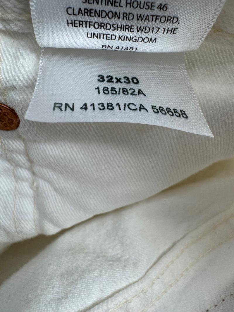 Polo Ralph Lauren White Jeans