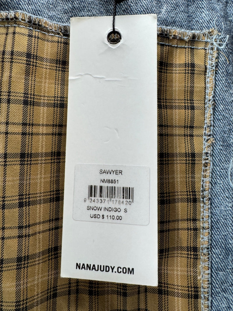 Nana Judy Distressed Denim Jacket