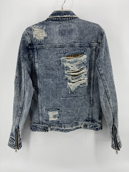 Nana Judy Distressed Denim Jacket