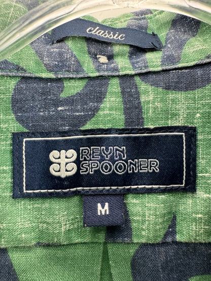 Reyn Spooner Green/Navy Button Up