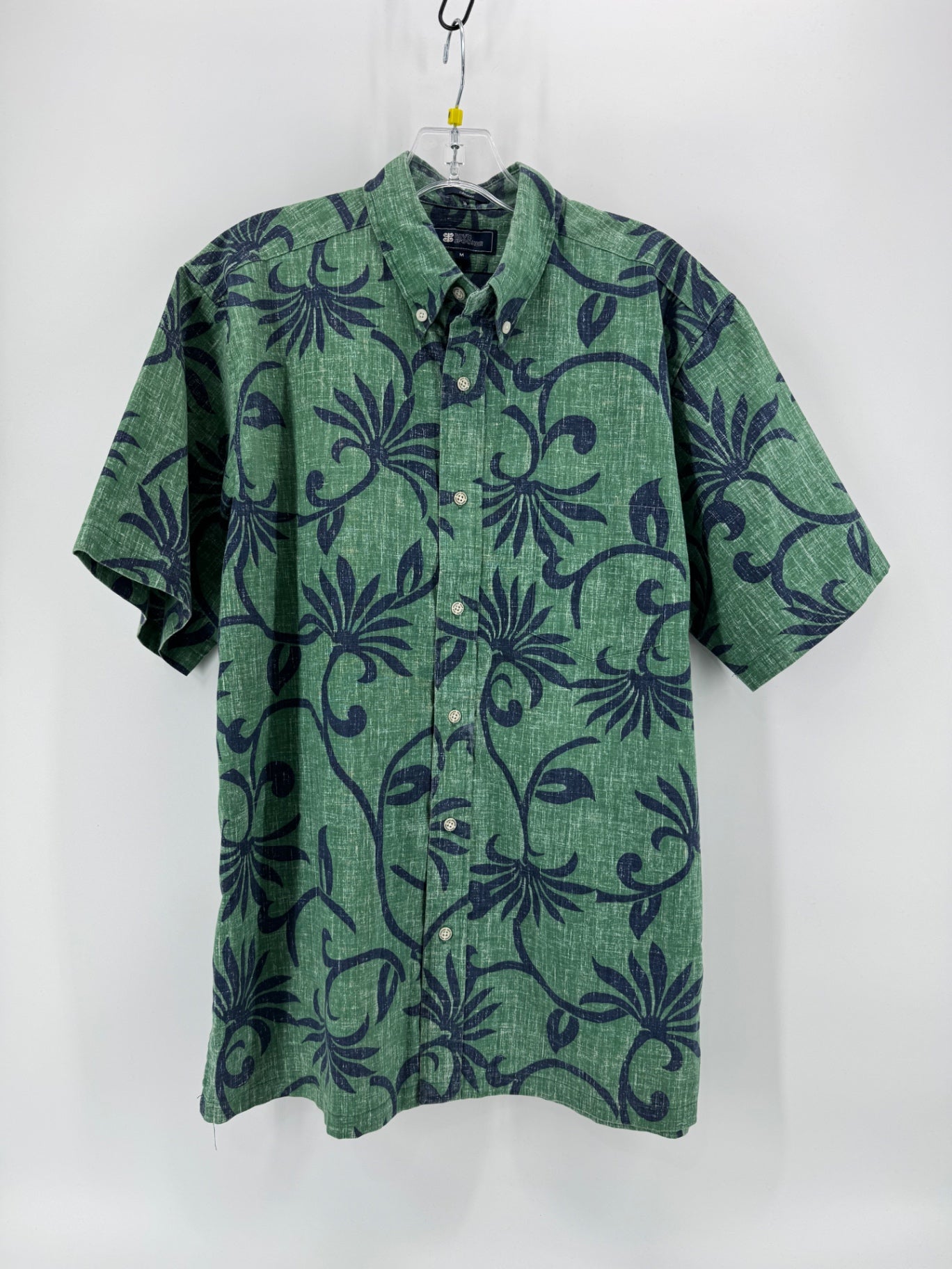 Reyn Spooner Green/Navy Button Up