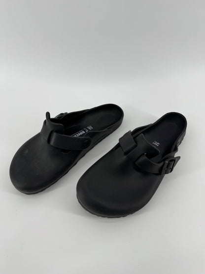 Birkenstock Black Boston Clog