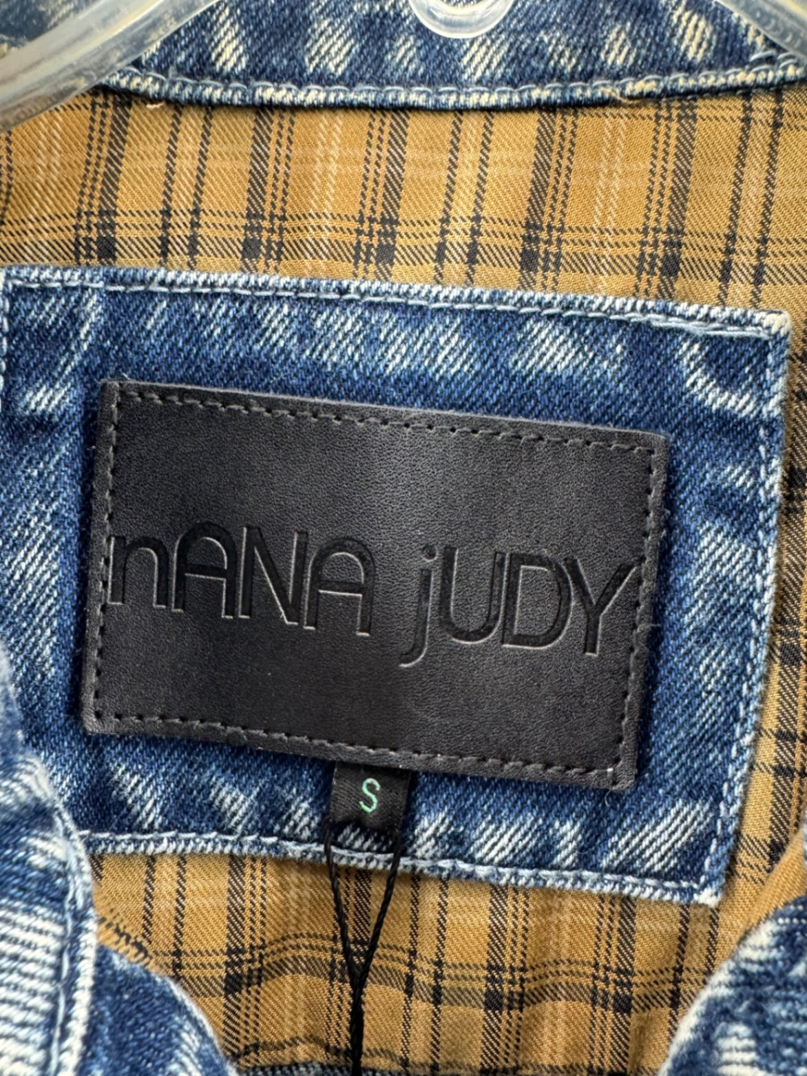 Nana Judy Distressed Denim Jacket