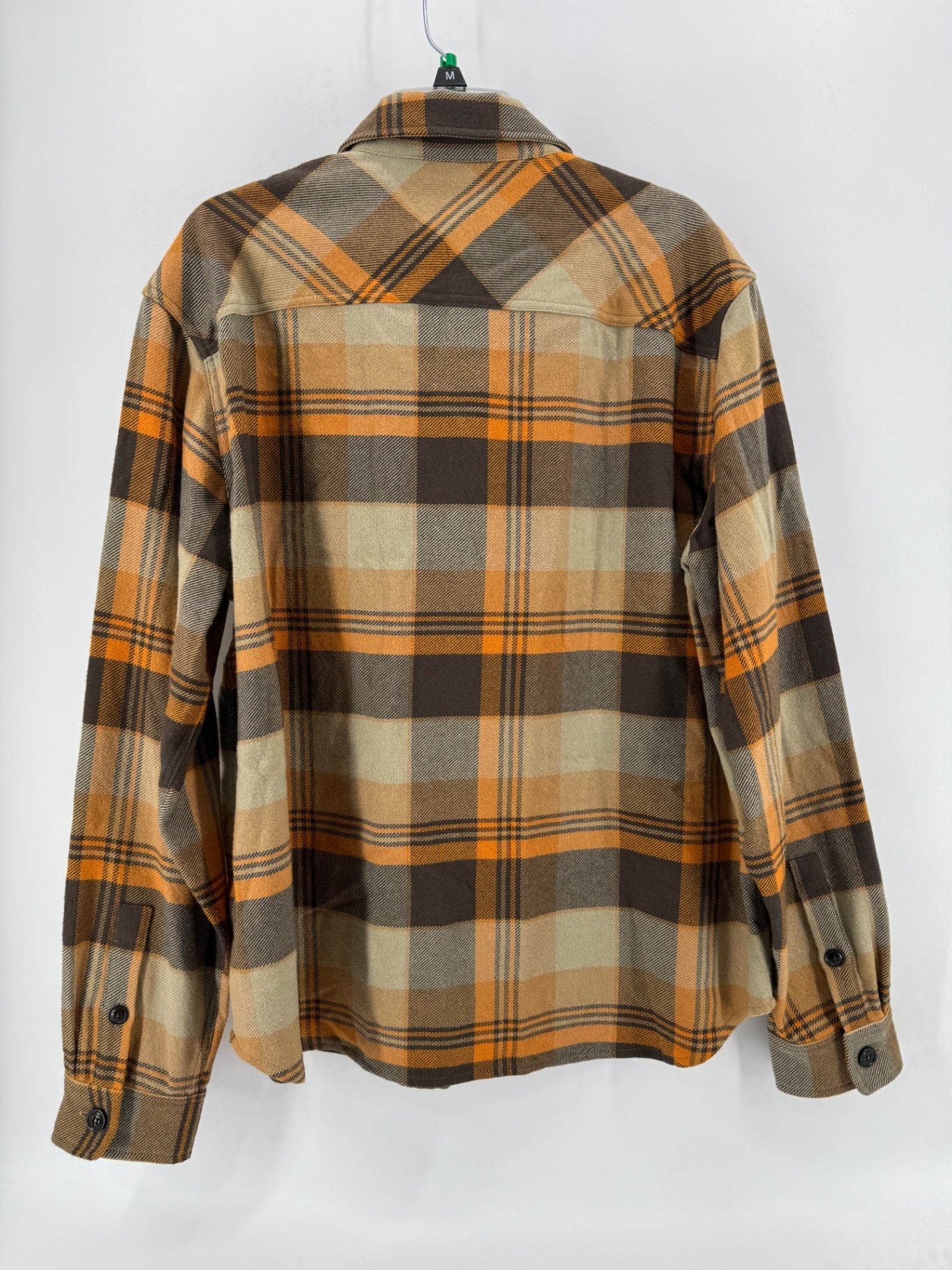 Woolrich Brown/Yellow Plaid Button Up