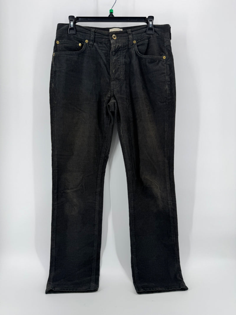 Sid Mashburn Black Corduroy Pants