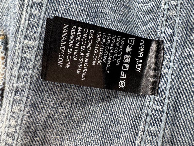 Nana Judy Distressed Denim Jacket
