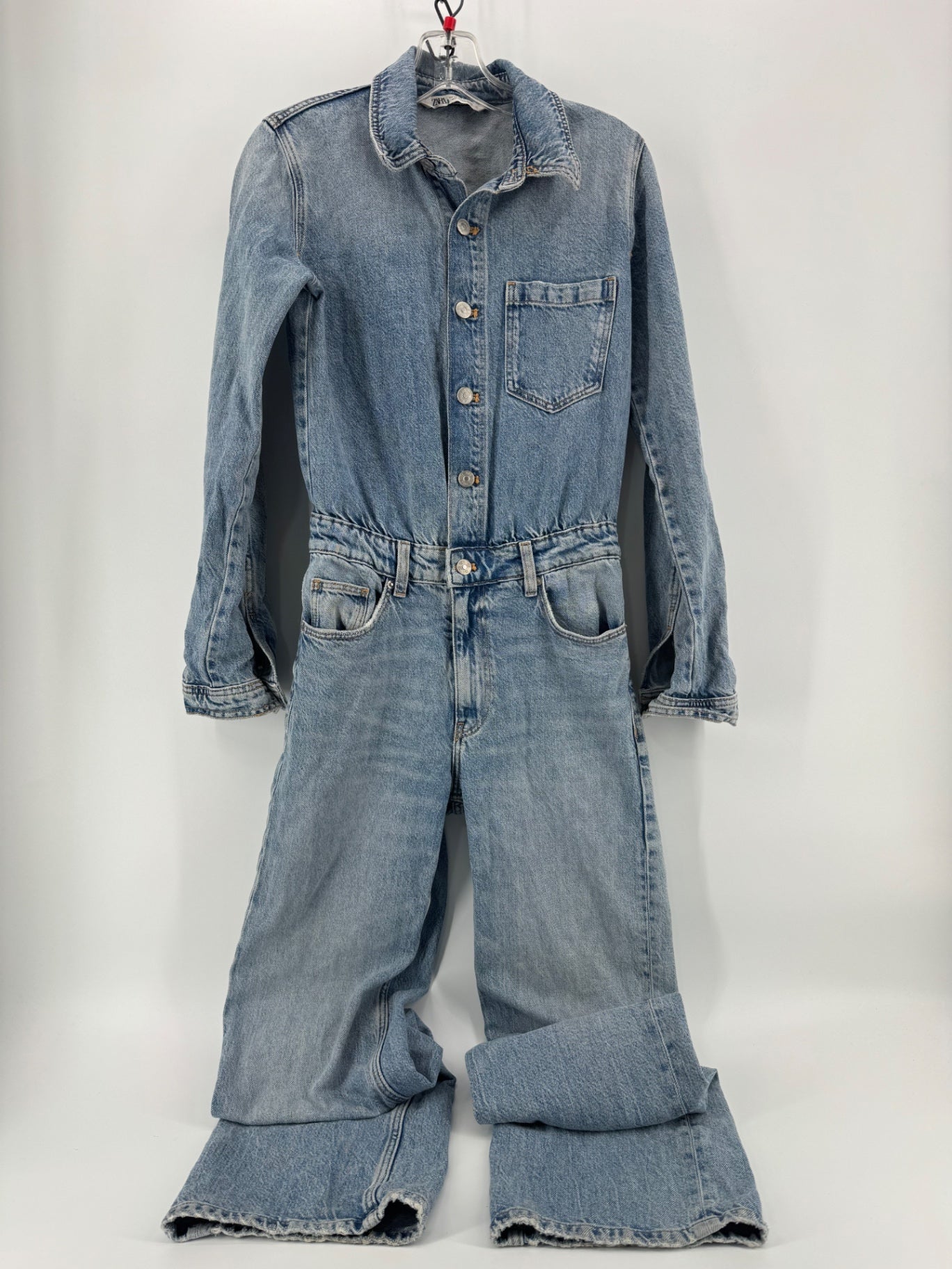Zara Denim Coveralls