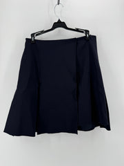 Reed Krakoff Navy Wrap Skirt