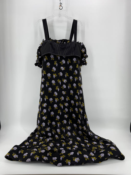 Maeve Black Floral Dress