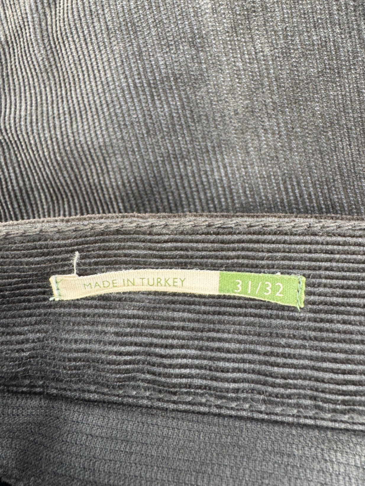 Sid Mashburn Black Corduroy Pants