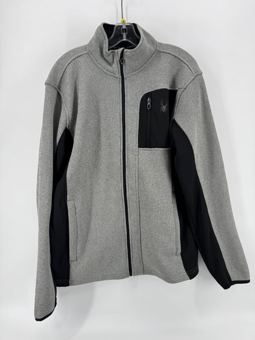 Spyder Gray Zip Up Jacket