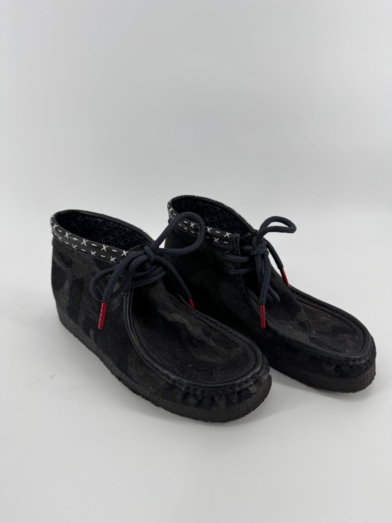 Clarks Black Camo Shoes