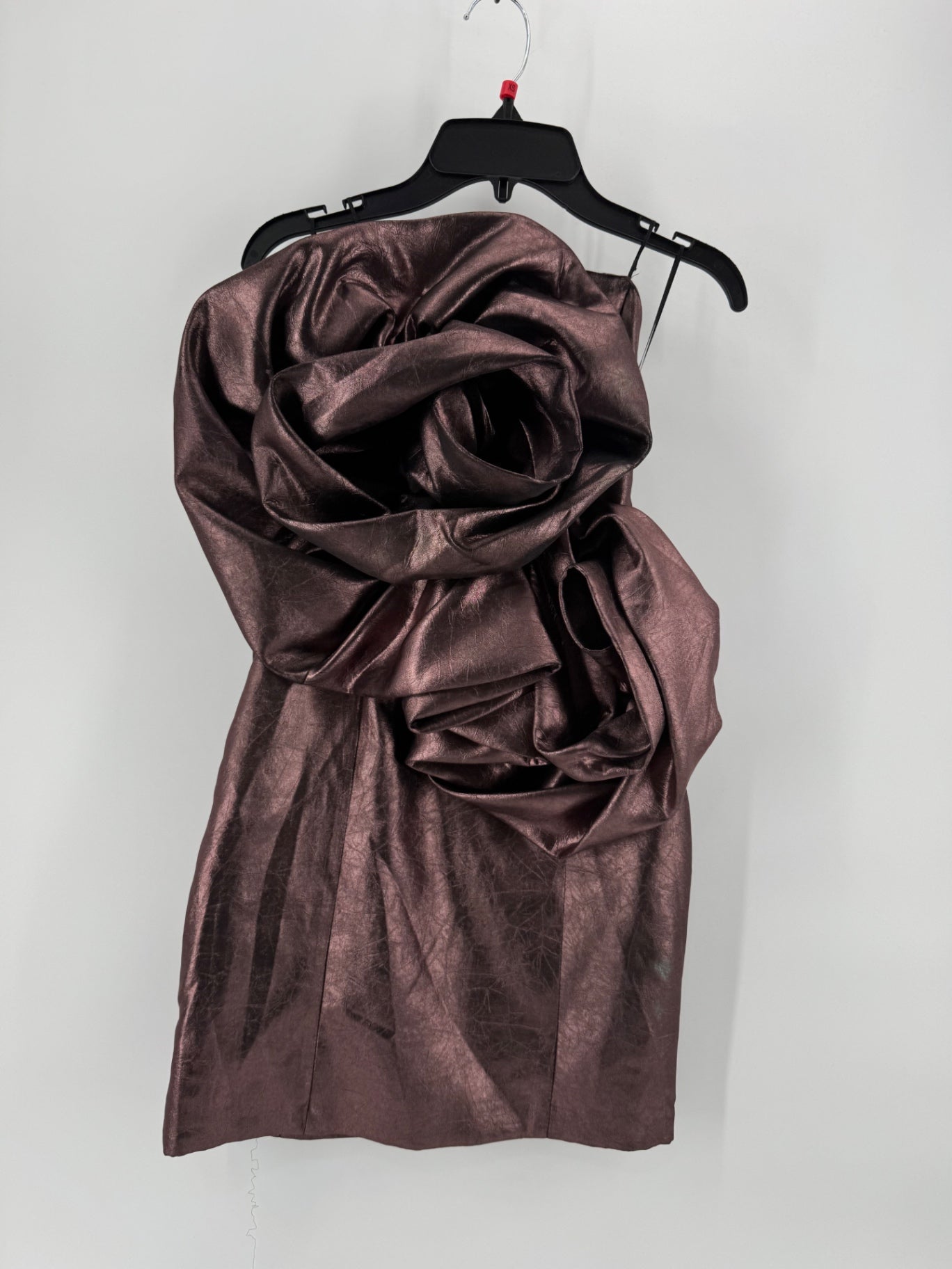 Zara Mauve Gathered Statement Dress