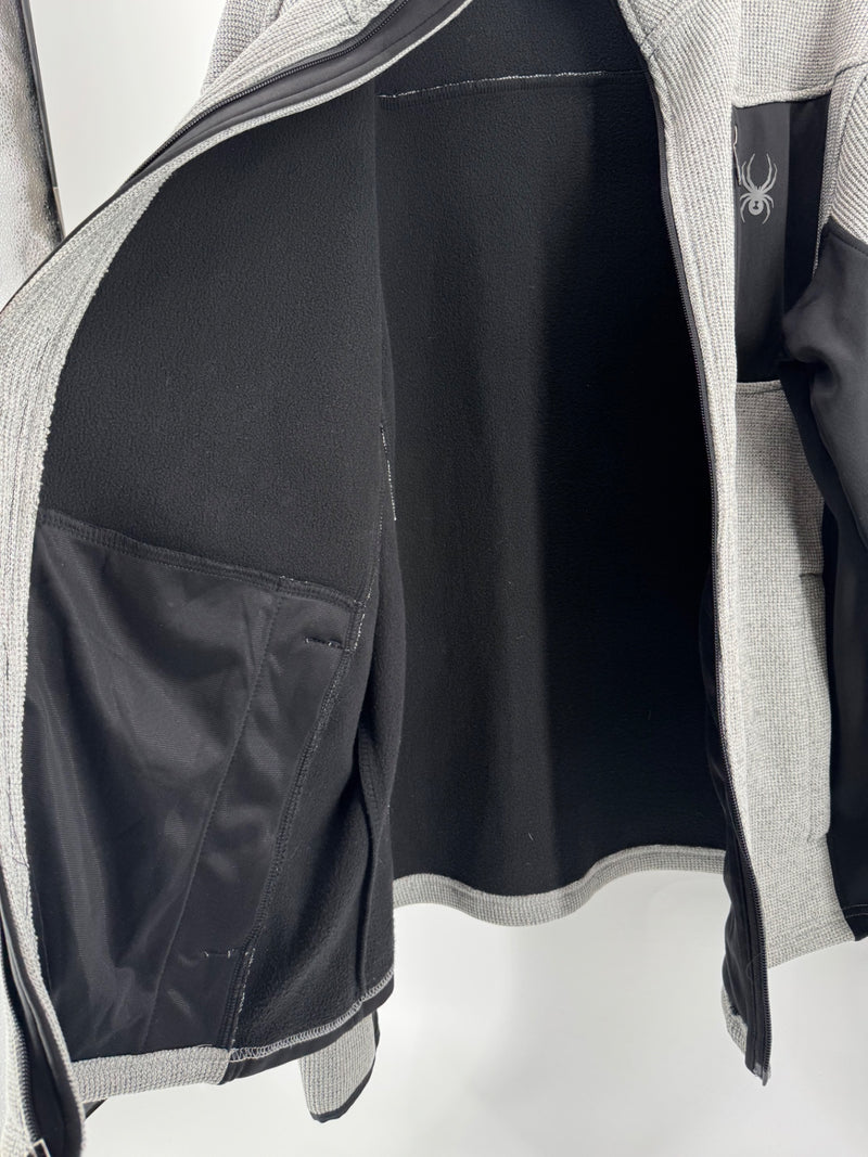 Spyder Gray Zip Up Jacket