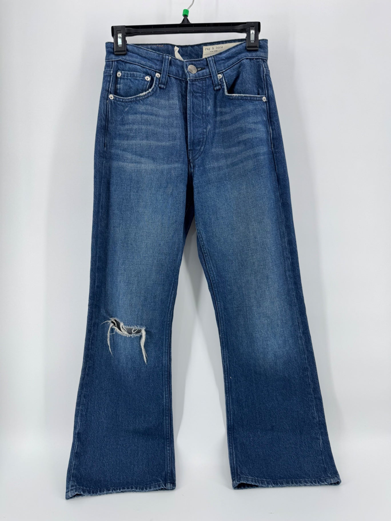 rag & bone Maya High Rose Crop Flare Jeans