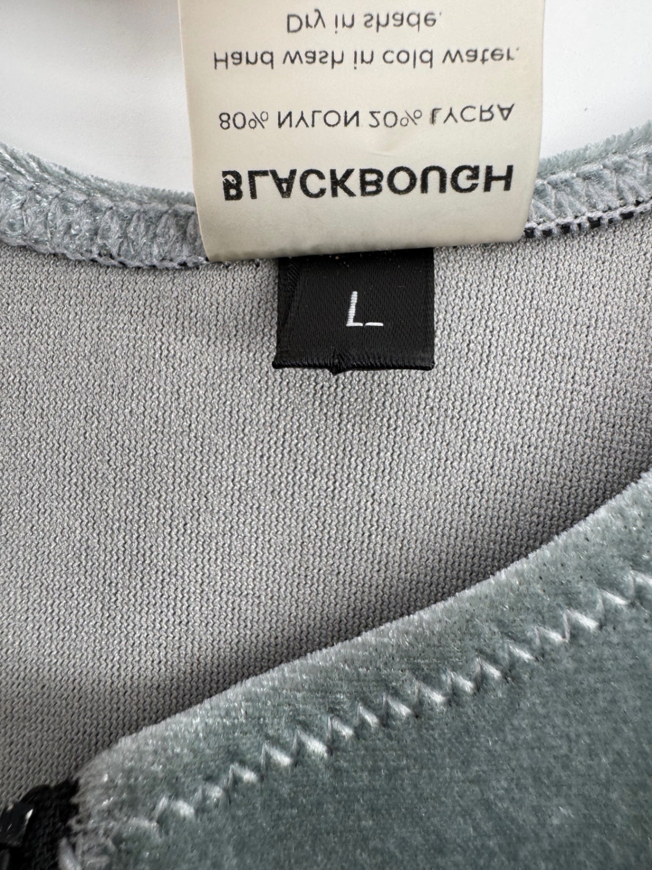 Blackbough Gray Velvet Bikini