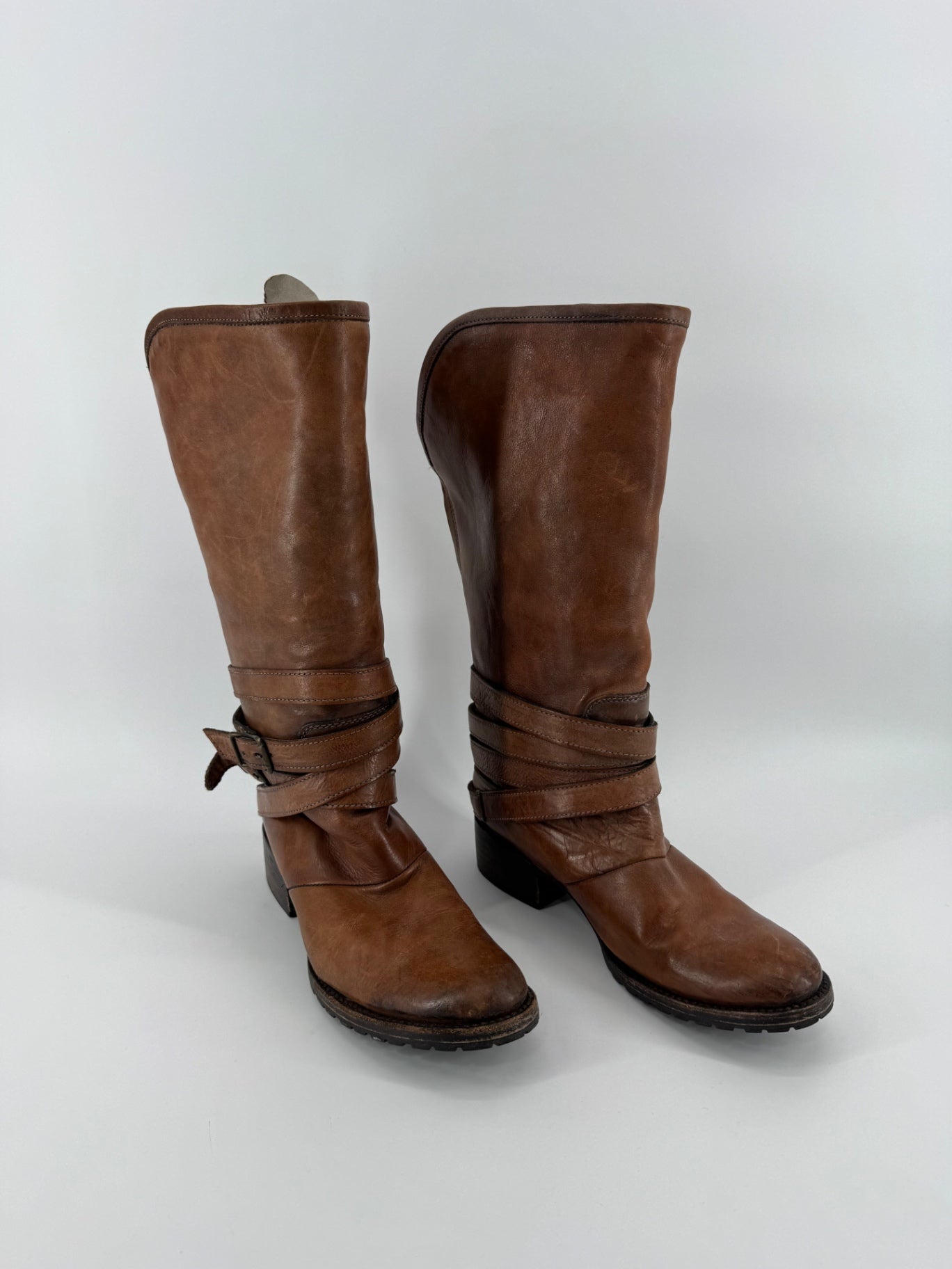 Freebird Brown Leather Boots