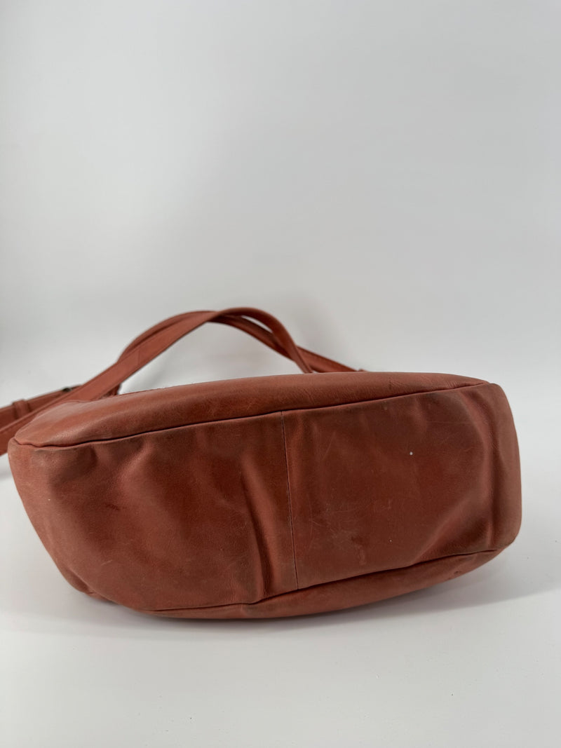 Frye Pale Pink Leather Purse
