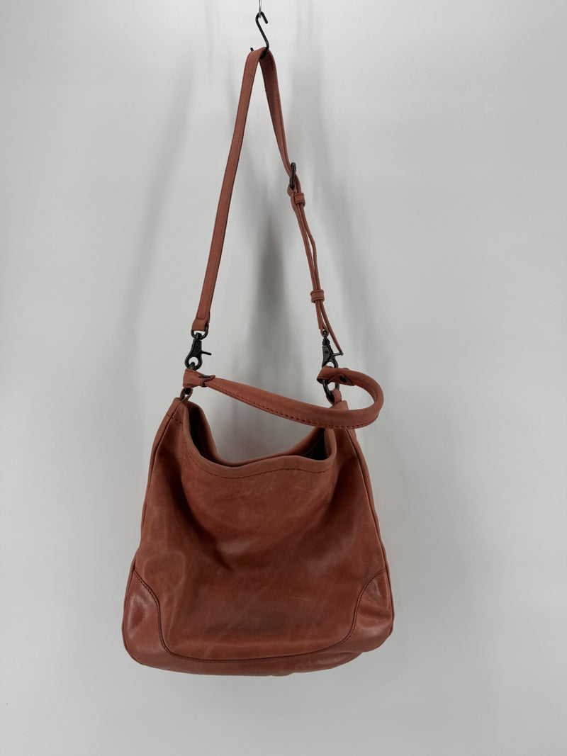 Frye Pale Pink Leather Purse