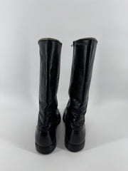 Justin Boots Black Western Boots