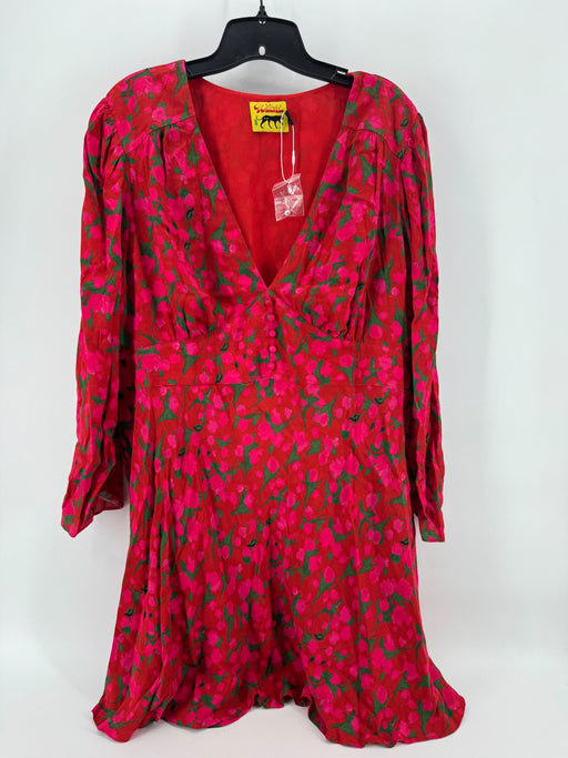Wildcard Red Floral Dress
