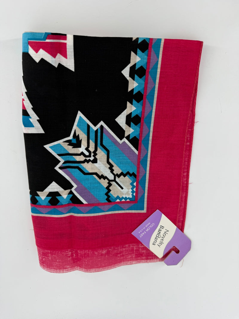 Novelty Bandana Pink Print