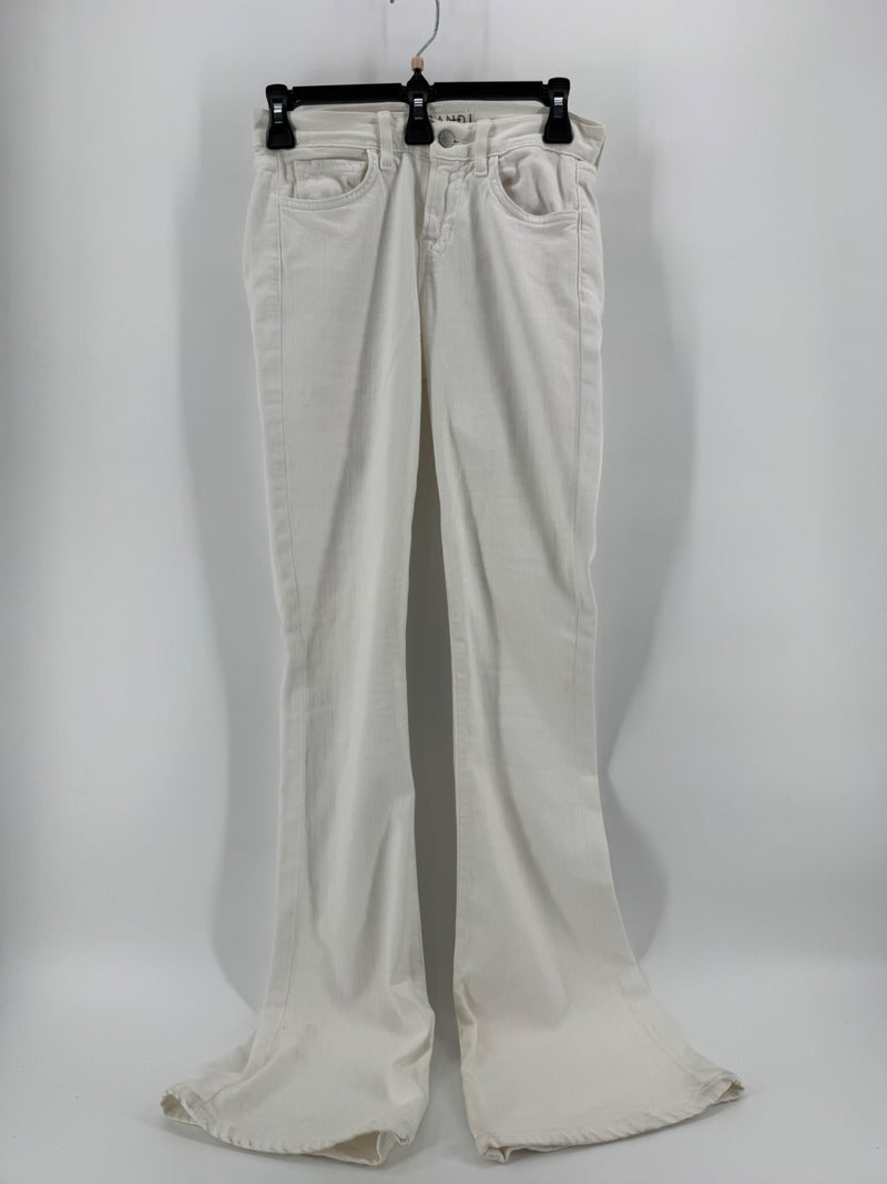 J Brand White Denim Pants