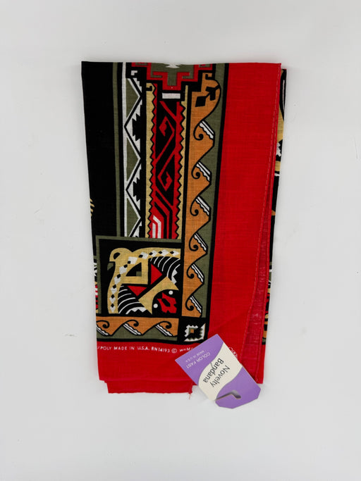 Novelty Bandana Red Print