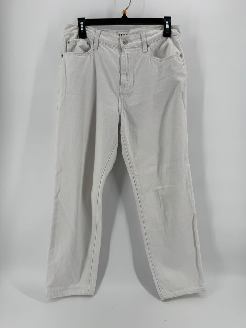 Pistola White Denim Pants