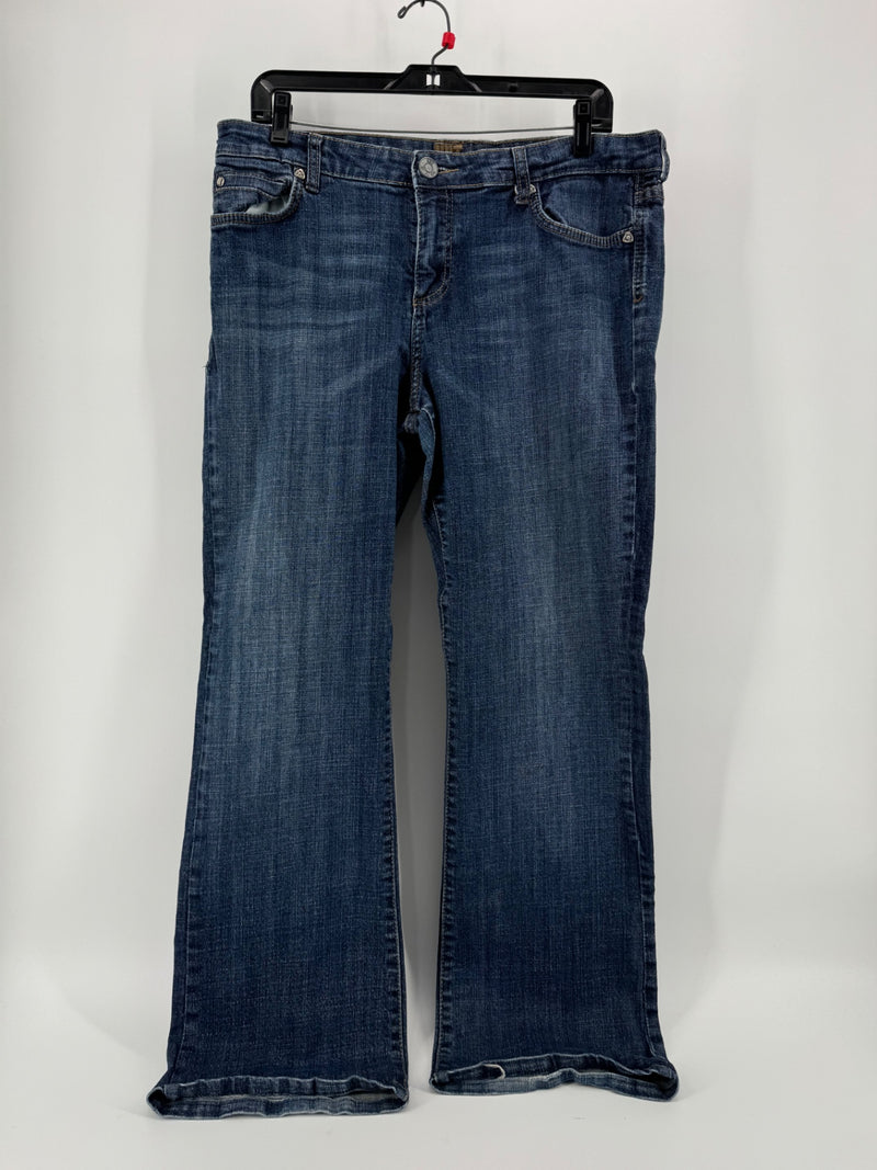 KUT Straight Leg Denim Jeans