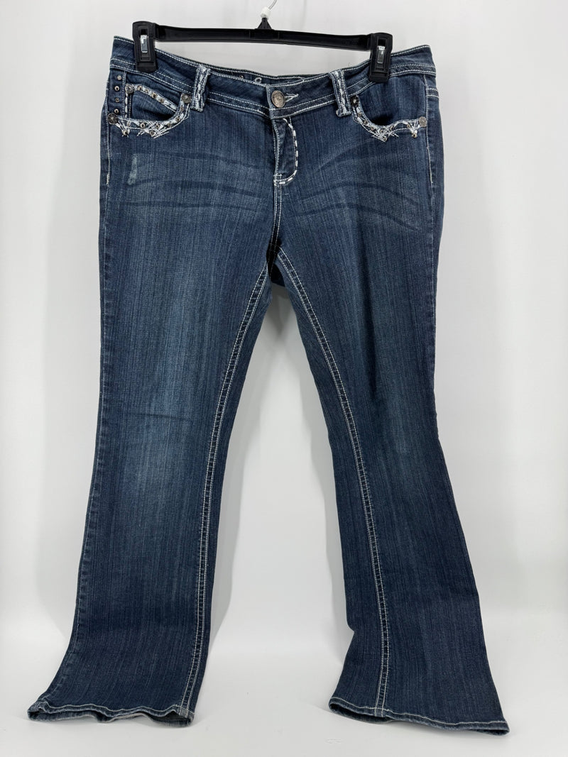 Grace in LA Straight Denim Jeans