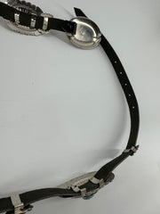 Unbranded Leather Belt w/ Turquoise Concho Accents