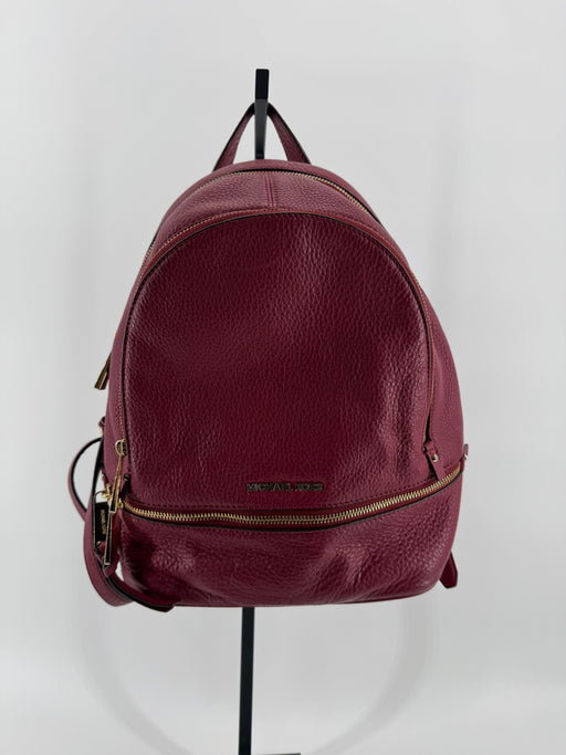 Michael Kors Burgundy Backpack