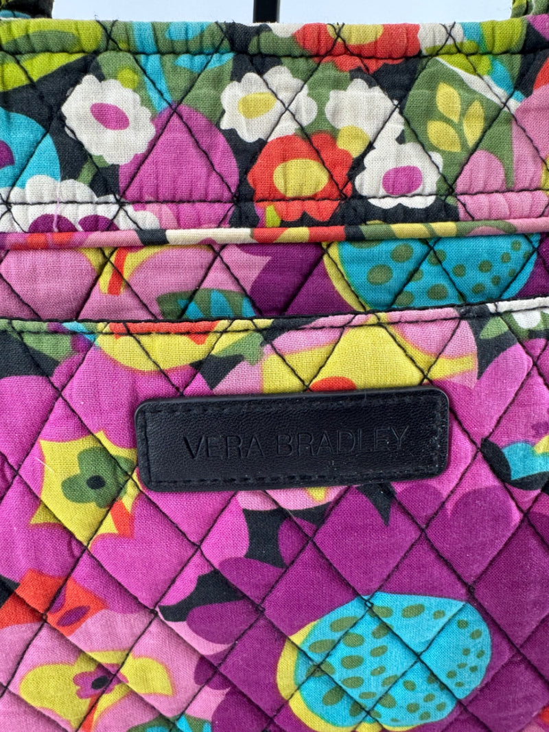 Vera Bradley Multicolor Flower Shoulder Bag Tote