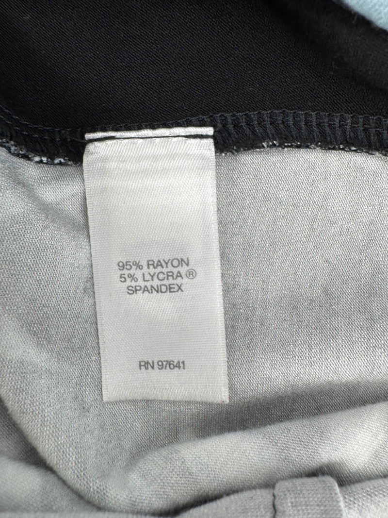 J.Jill Black/Blue Leaf Pants Size XL