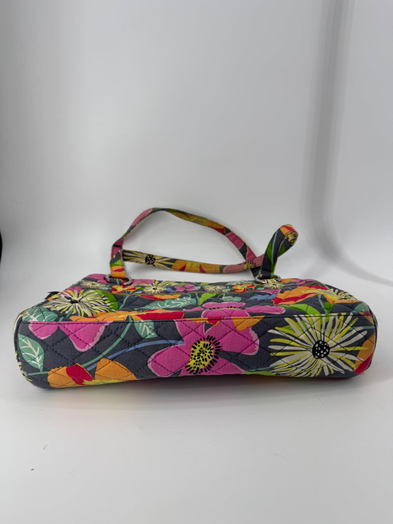 Vera Bradley Quilted Floral Shoulder Bag