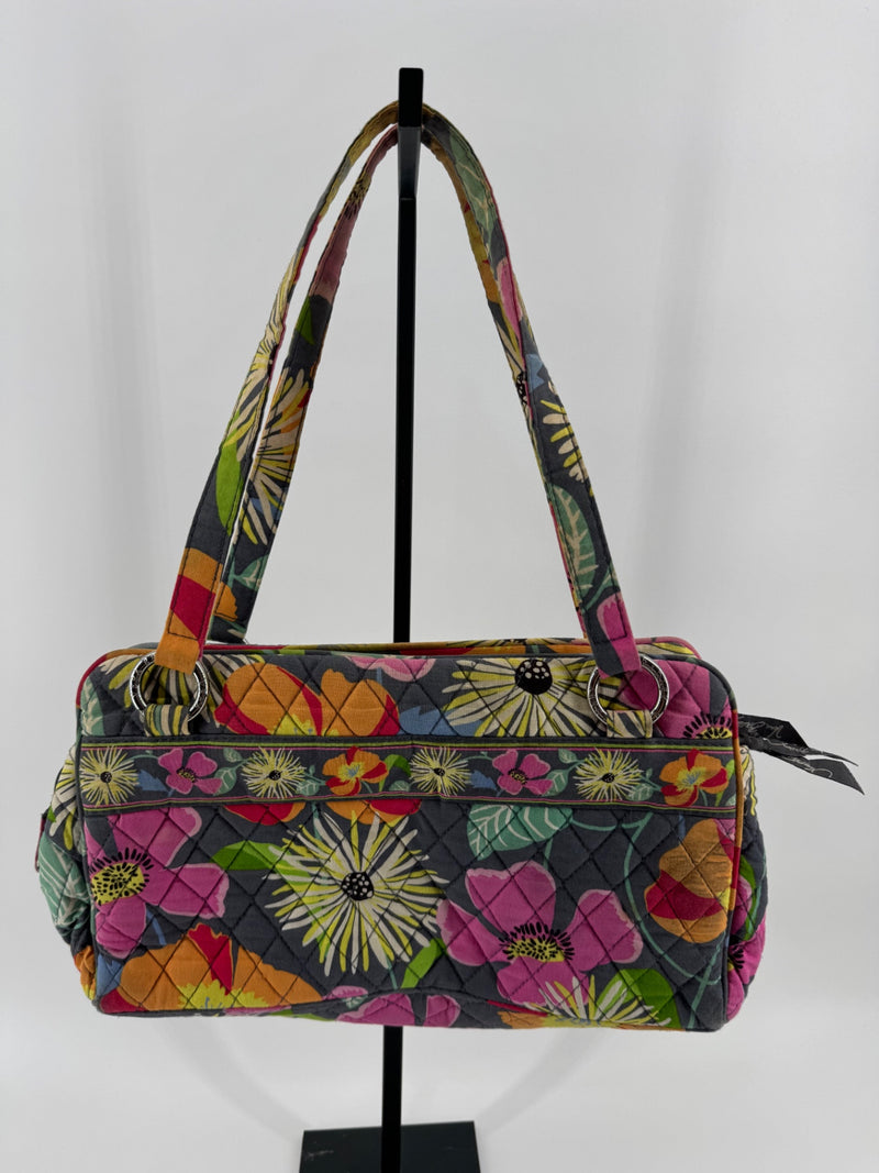 Vera Bradley Quilted Floral Shoulder Bag