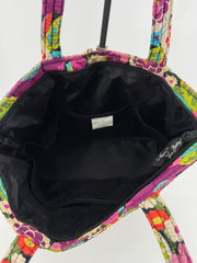 Vera Bradley Multicolor Flower Shoulder Bag Tote