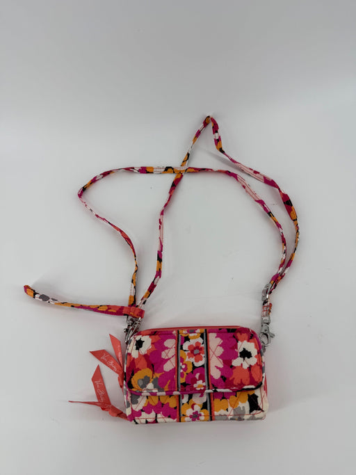 Vera Bradley Pink Floral Crossbody Wallet