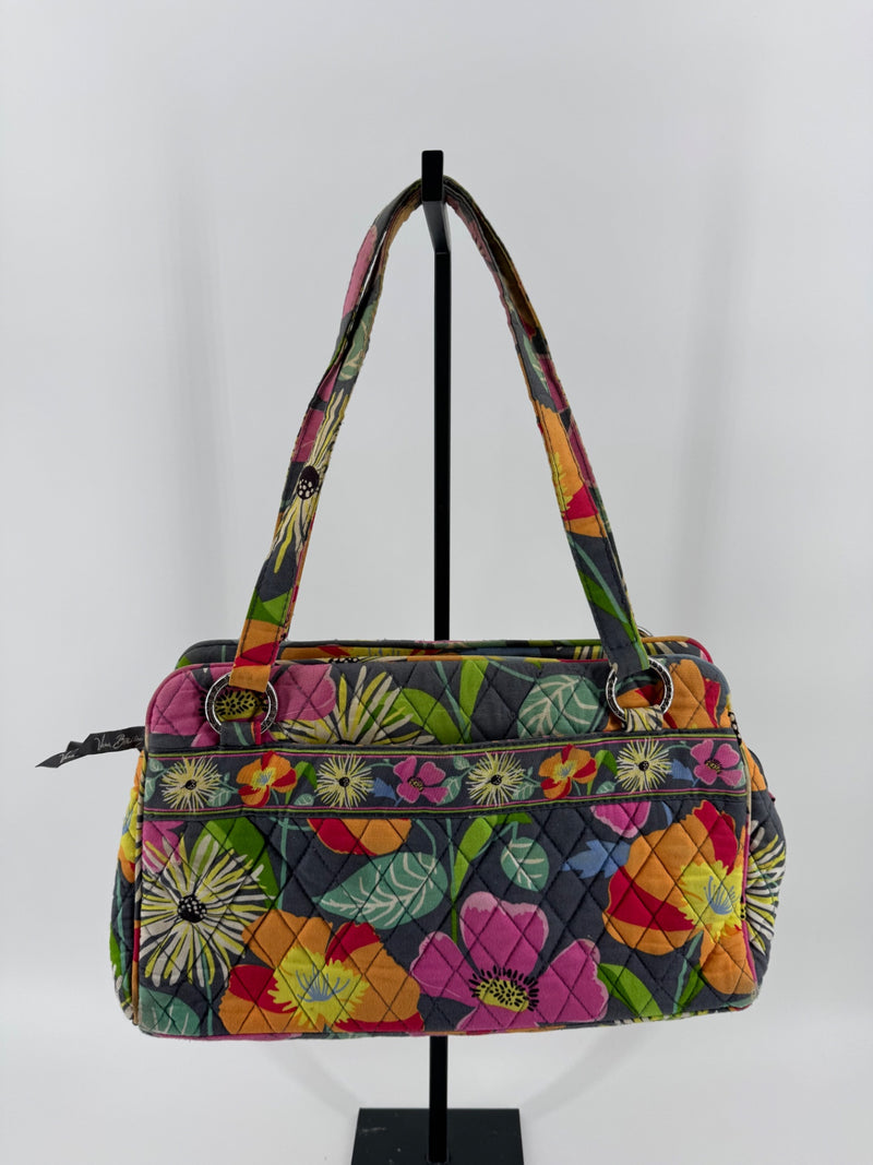 Vera Bradley Quilted Floral Shoulder Bag