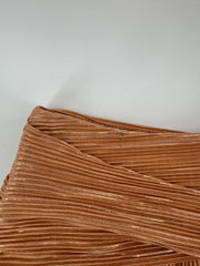 Sabina Musayev Copper Pleated Skirt Size Small