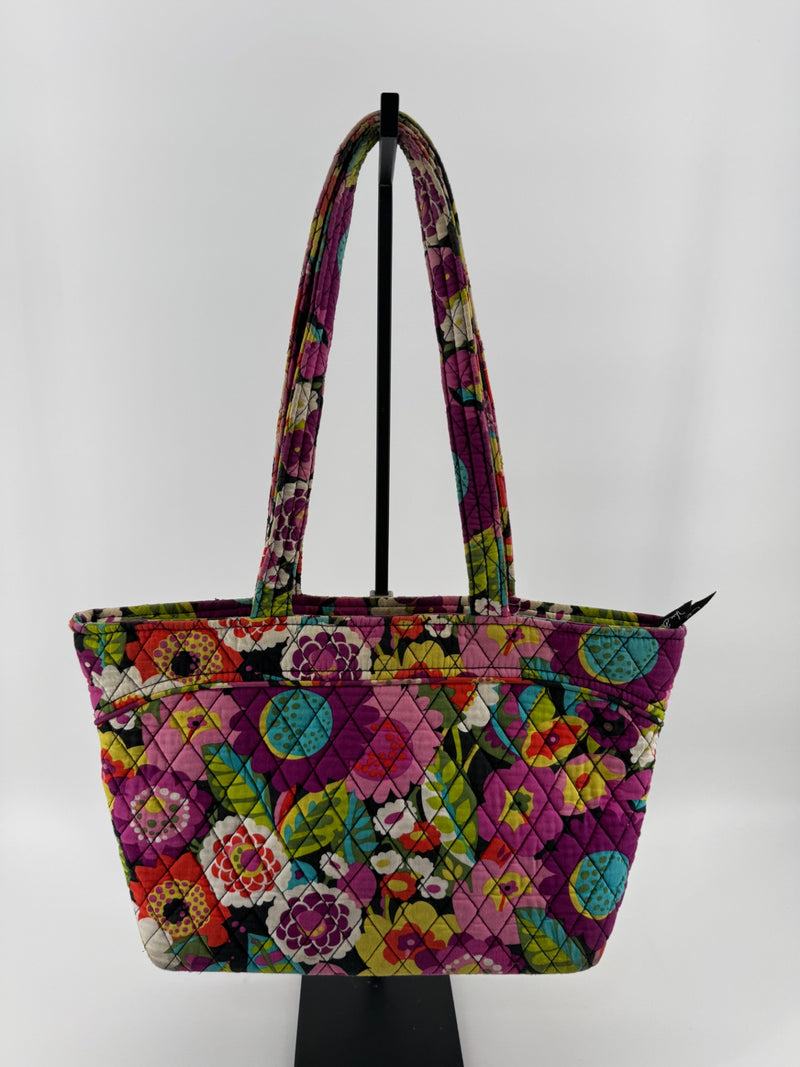 Vera Bradley Multicolor Flower Shoulder Bag Tote