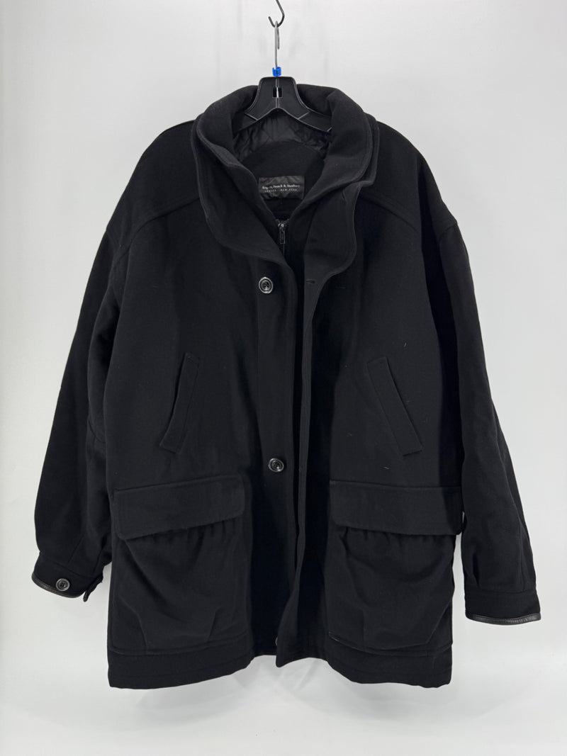 Kilgour French & Stanbury Black Coat Size XL