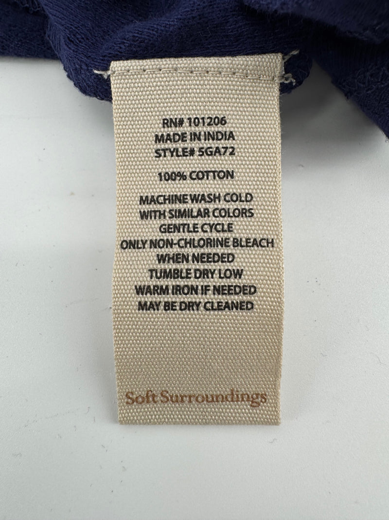Soft Surroundings Navy Bailey Dress