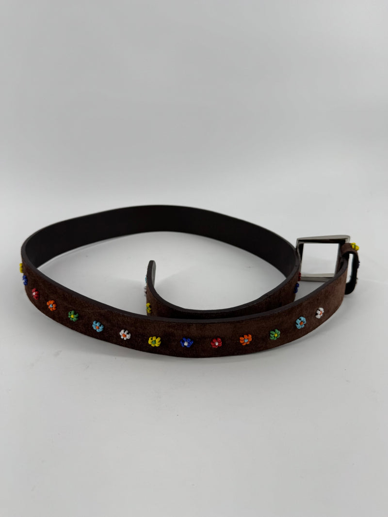 Unbranded Beaded Flower Belt