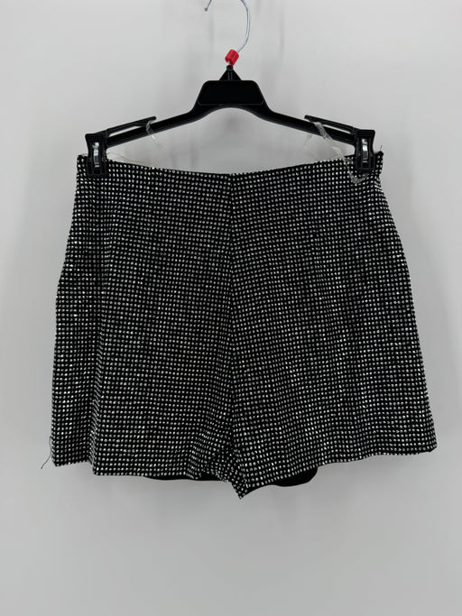 Cloud Ten Black Rhinestone Shorts