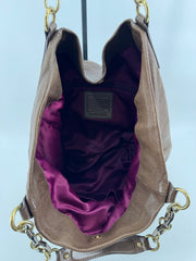 Coach Kristin Brown Leather Tote Shoulder Bag