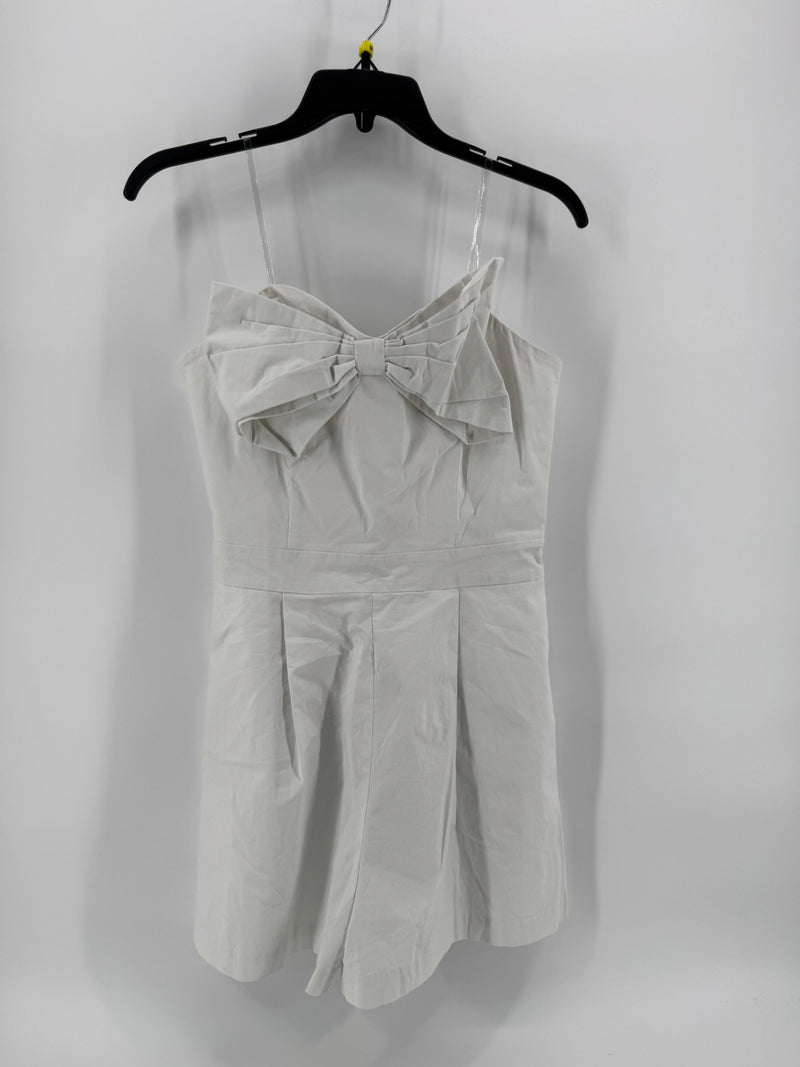 Do+Be White Sleeveless Romper